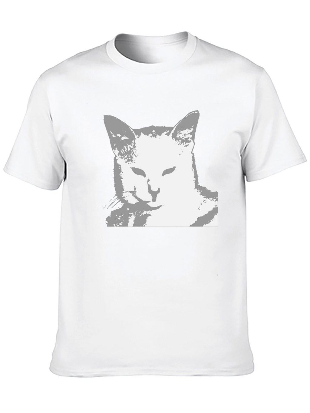 Cool Cat Graphic Tee - Black Unisex Shirt