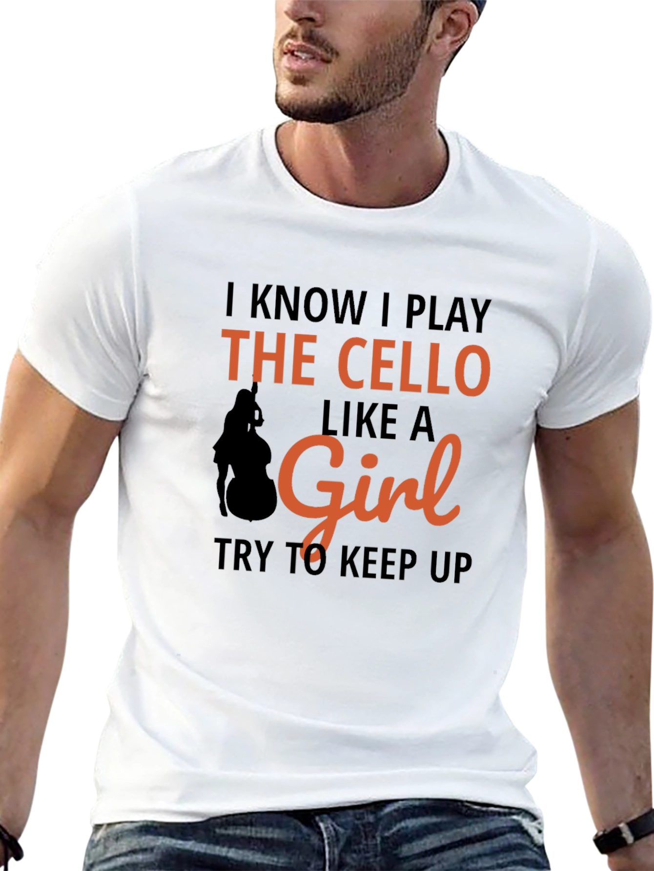 Cello Player Like A Girl T-Shirt