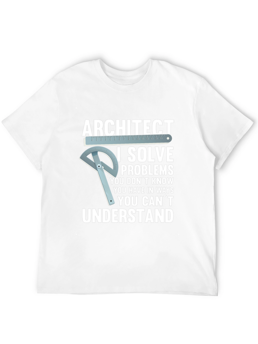 Architect I Solve Problems Graphic T-Shirt