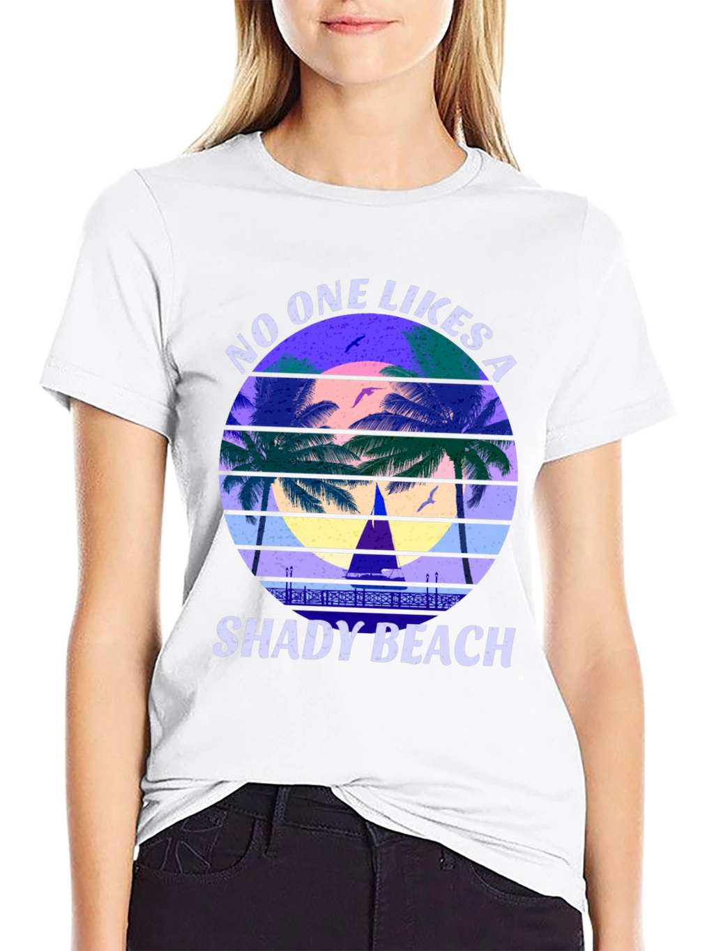 Shady Beach Graphic Tee