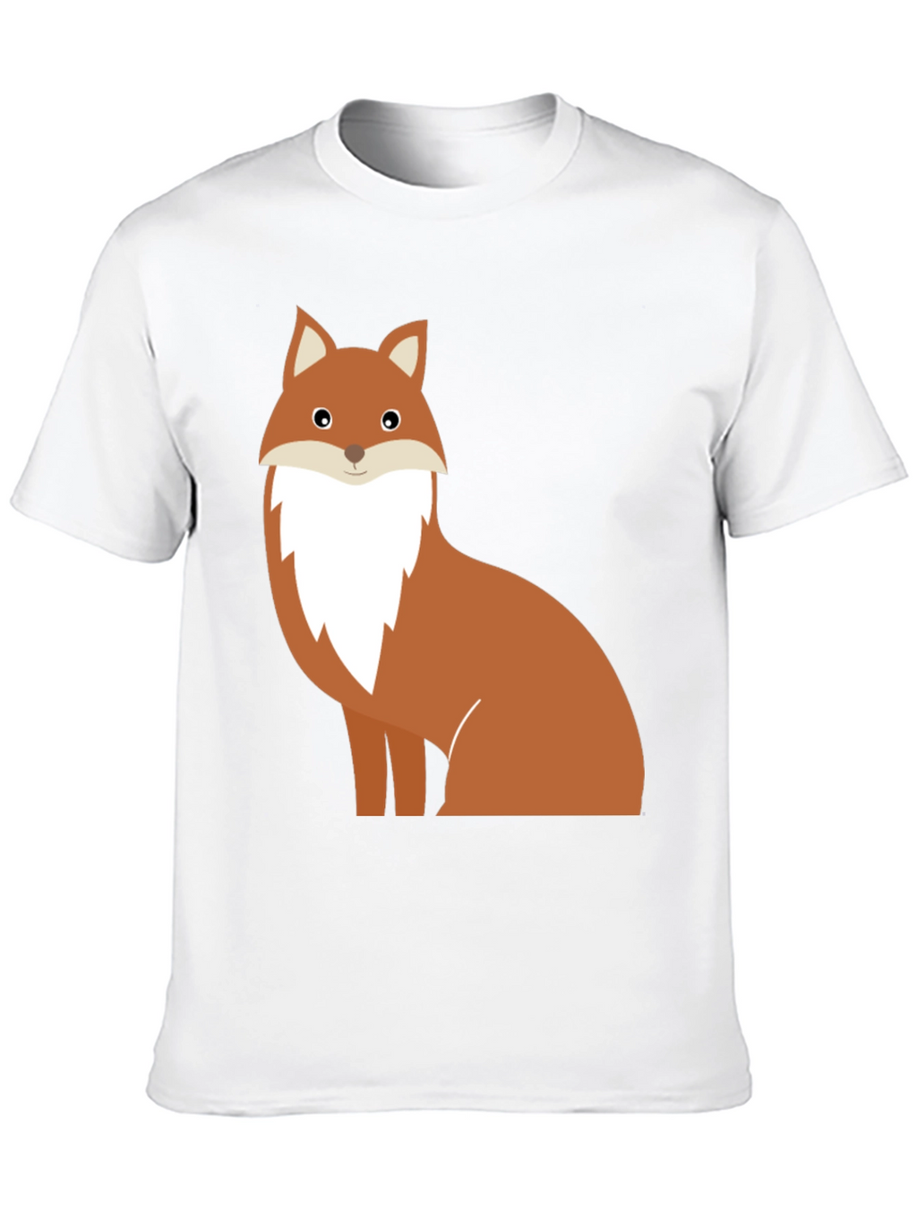 Fox Graphic Tee - Unisex Black T-Shirt