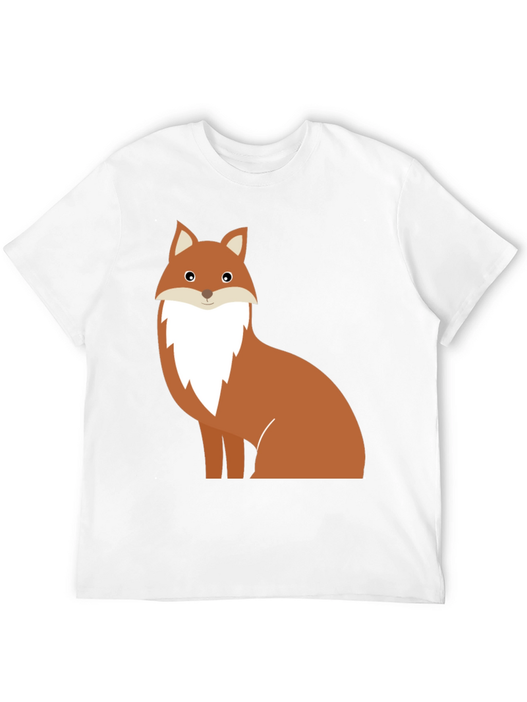 Fox Graphic Tee - Unisex Black T-Shirt