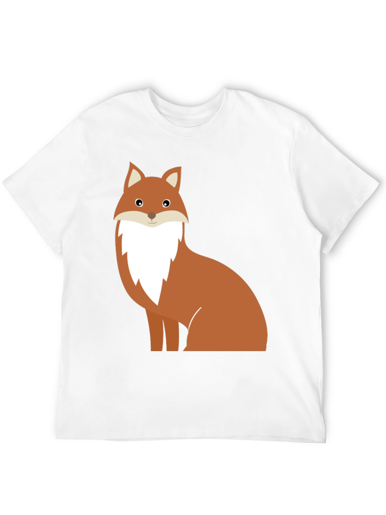 Fox Graphic Tee - Unisex Black T-Shirt
