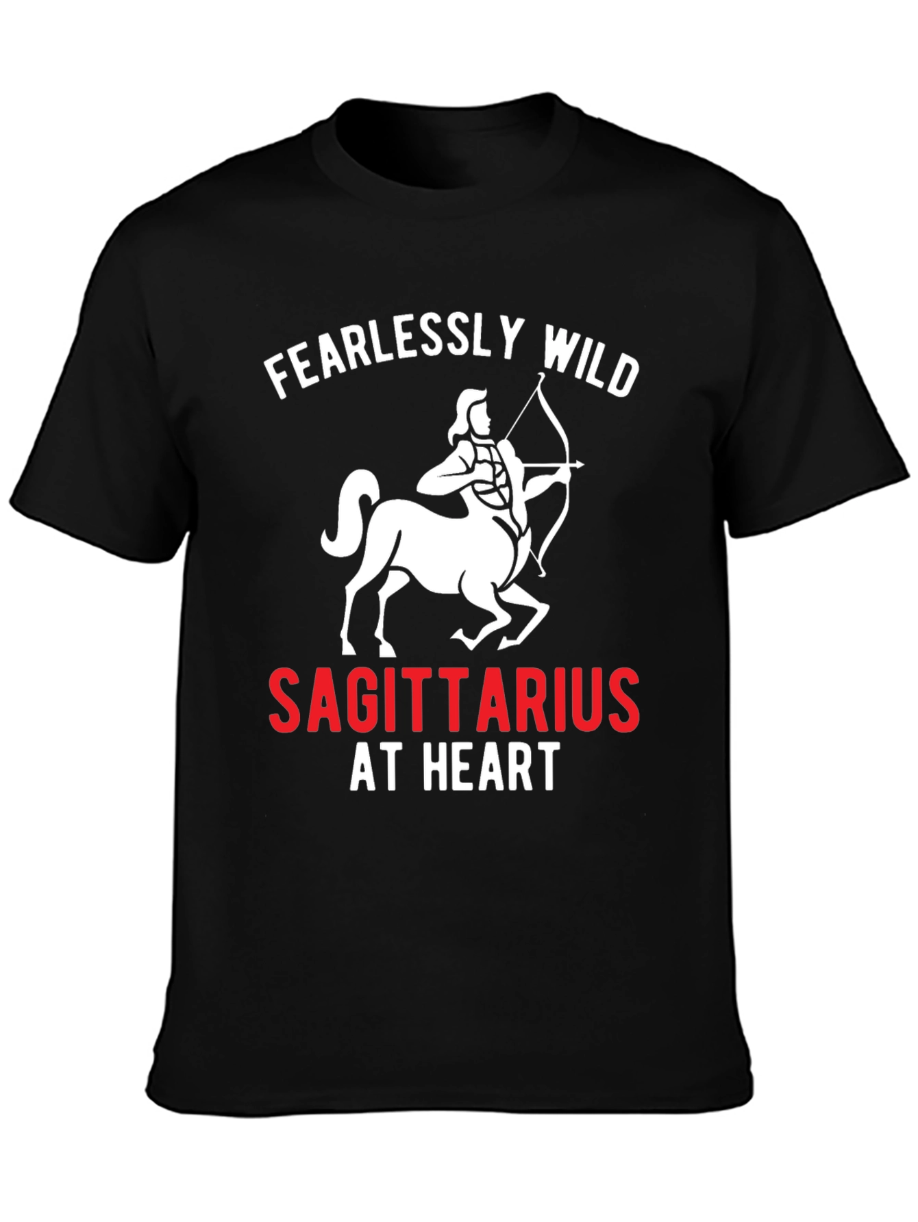 Sagittarius T-Shirt - Fearlessly Wild Zodiac Tee