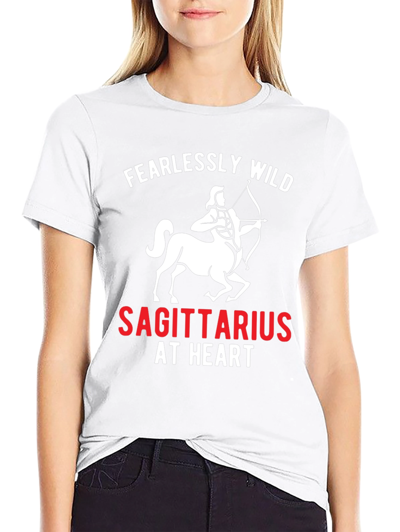 Sagittarius T-Shirt - Fearlessly Wild Zodiac Tee