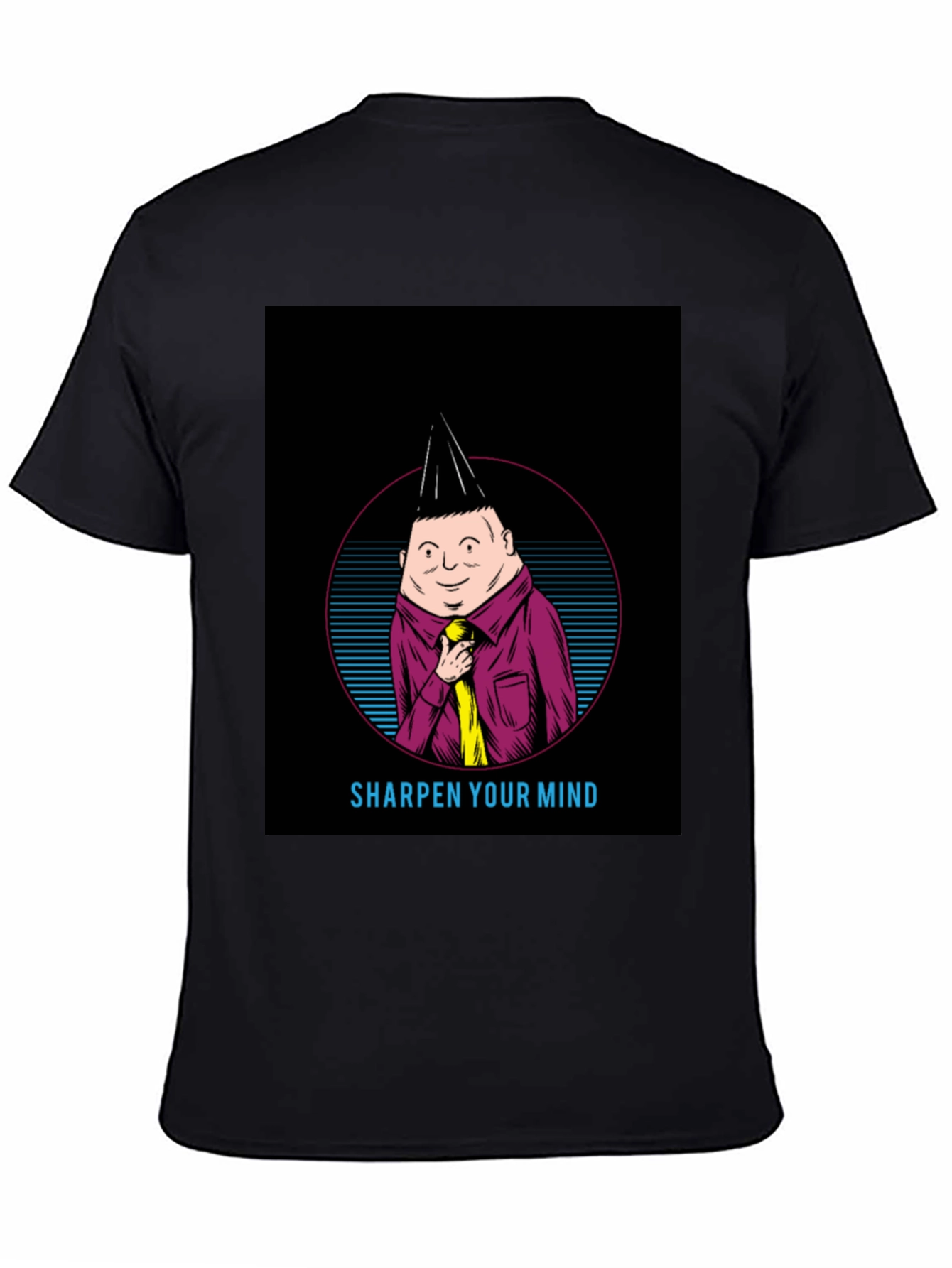 Sharpen Your Mind T-Shirt - Unique Graphic Tee