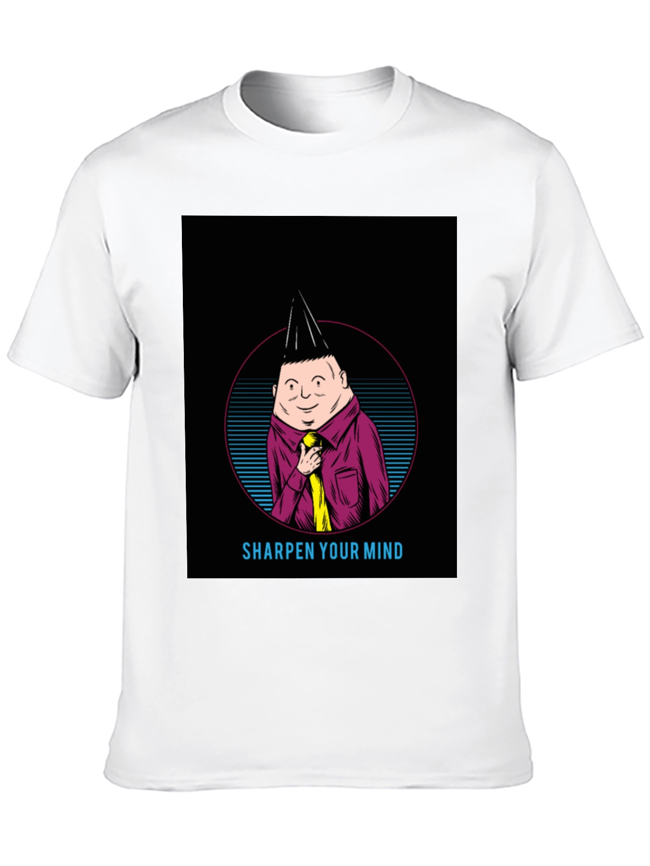 Sharpen Your Mind T-Shirt - Unique Graphic Tee