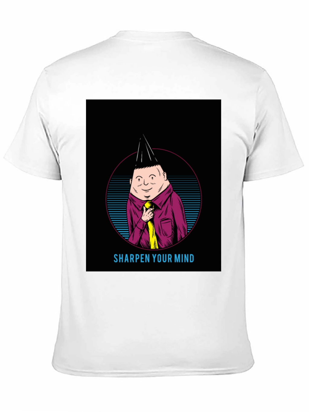 Sharpen Your Mind T-Shirt - Unique Graphic Tee