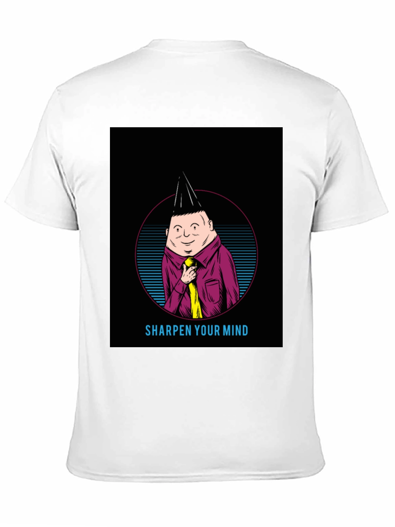 Sharpen Your Mind T-Shirt - Unique Graphic Tee
