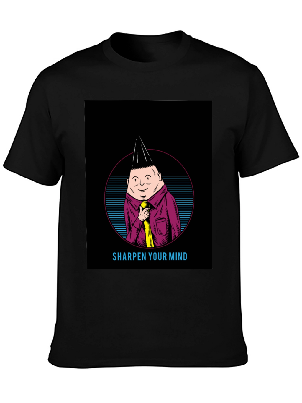 Sharpen Your Mind T-Shirt - Unique Graphic Tee