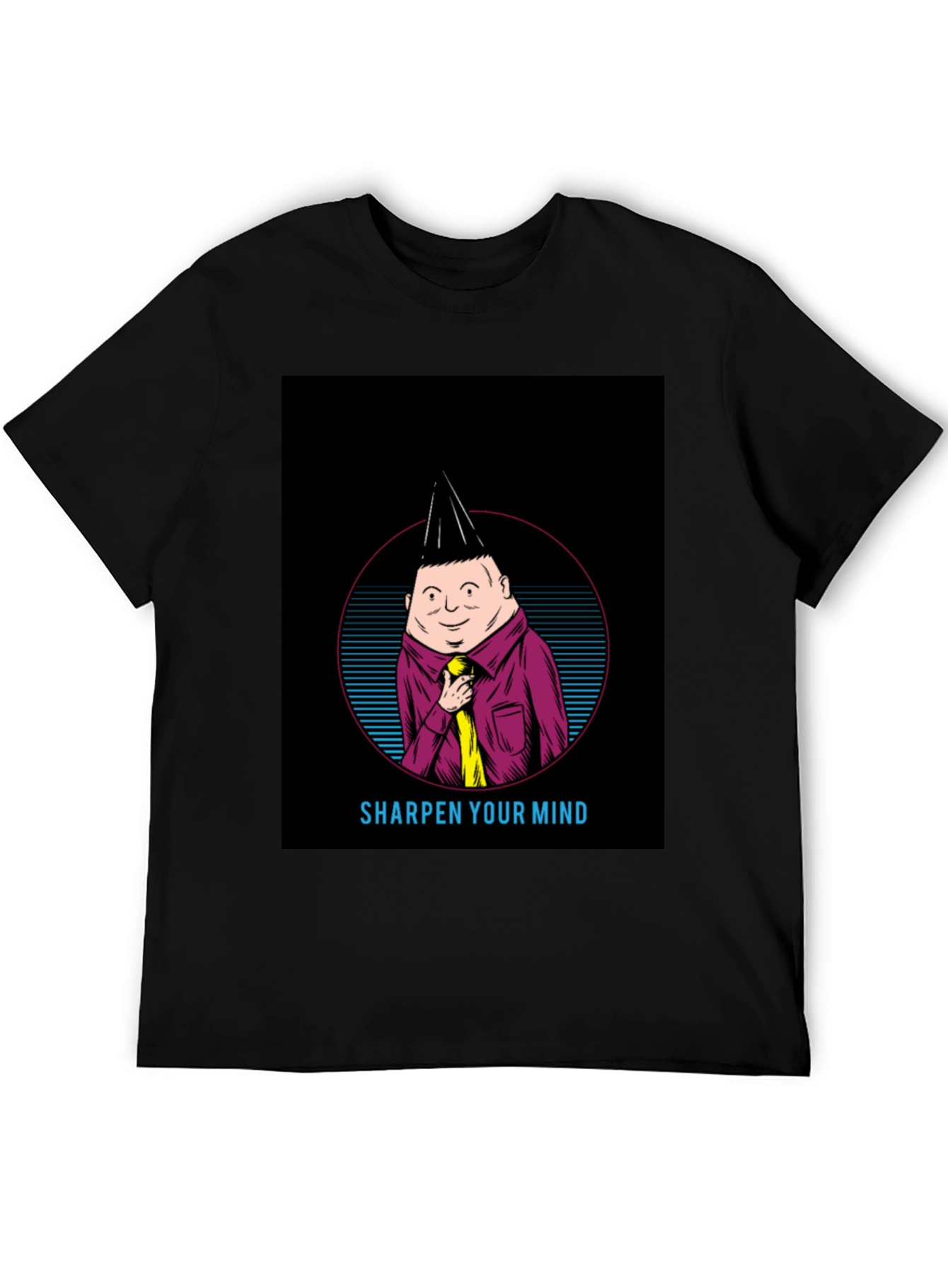 Sharpen Your Mind T-Shirt - Unique Graphic Tee