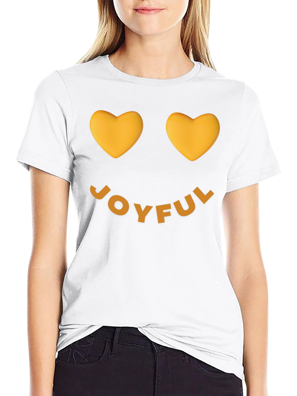 Joyful Heart Eyes Graphic Tee