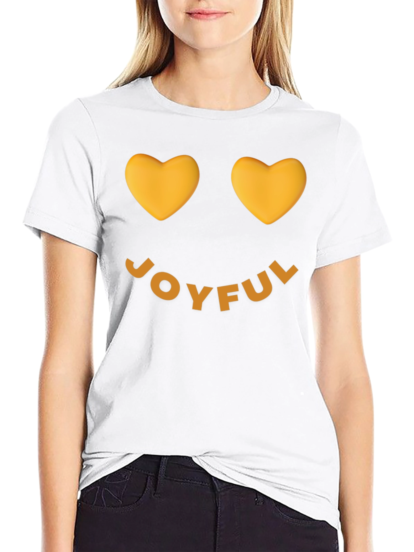 Joyful Heart Eyes Graphic Tee