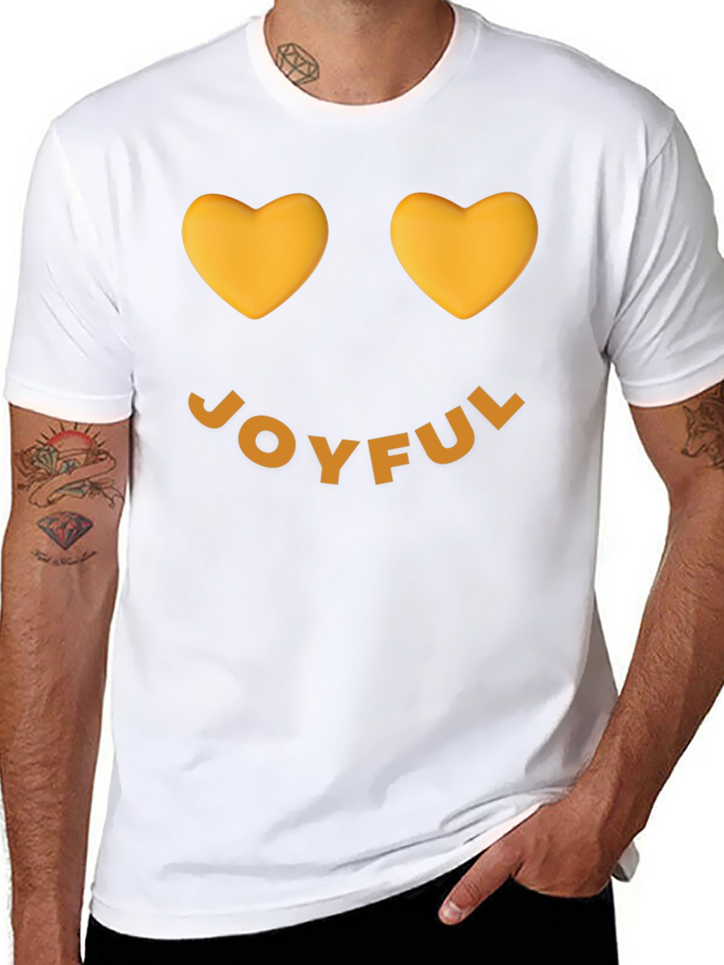 Joyful Heart Eyes Graphic Tee