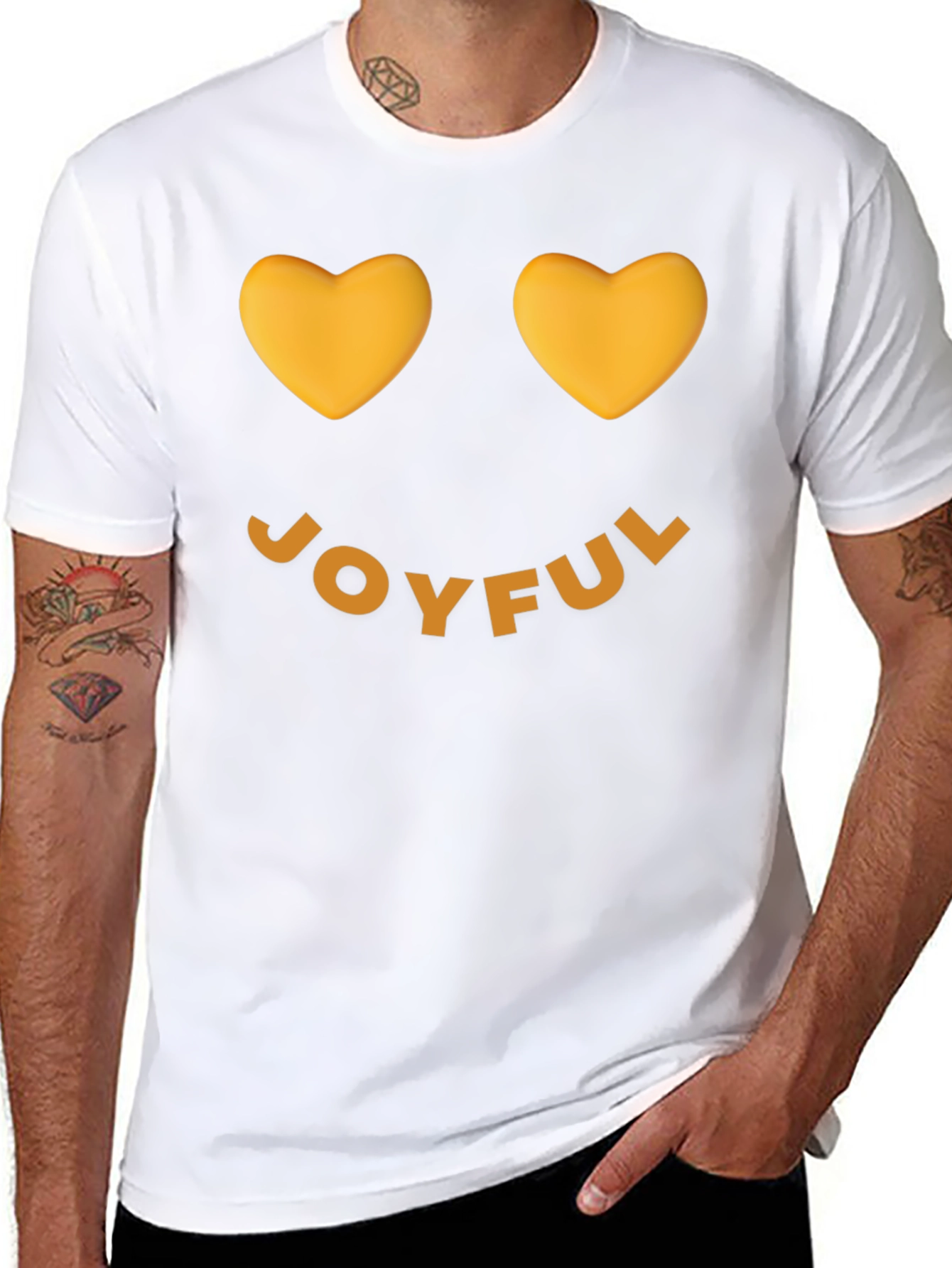 Joyful Heart Eyes Graphic Tee