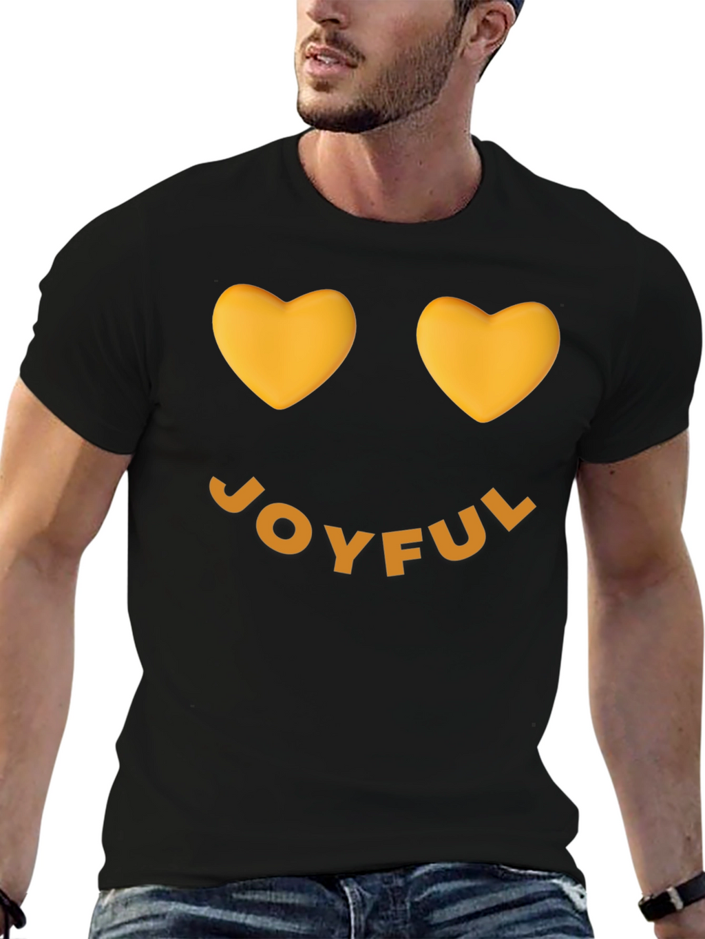 Joyful Heart Eyes Graphic Tee