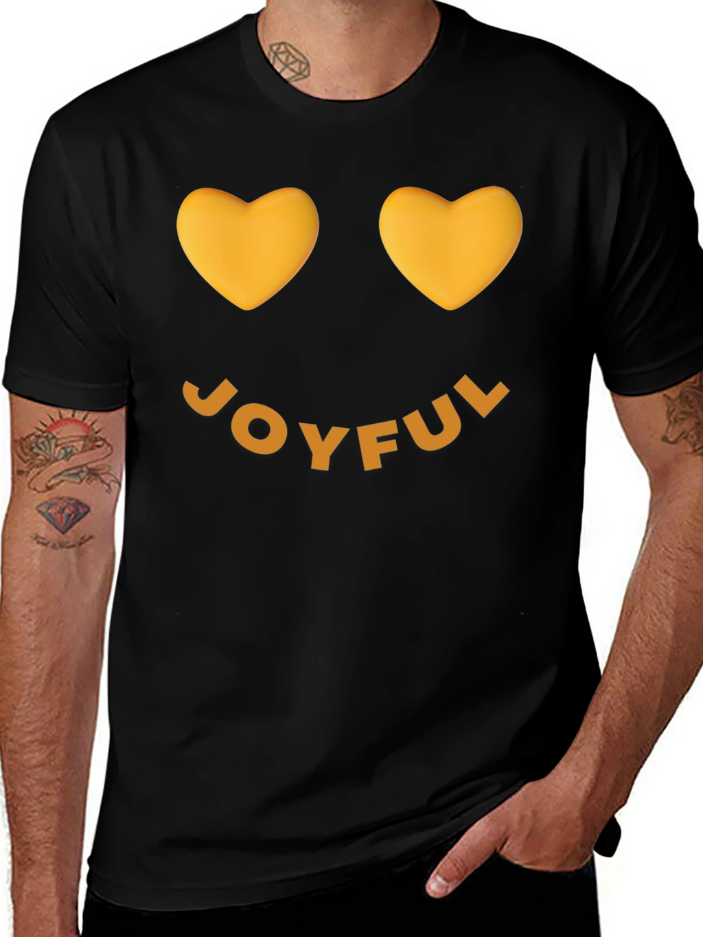 Joyful Heart Eyes Graphic Tee