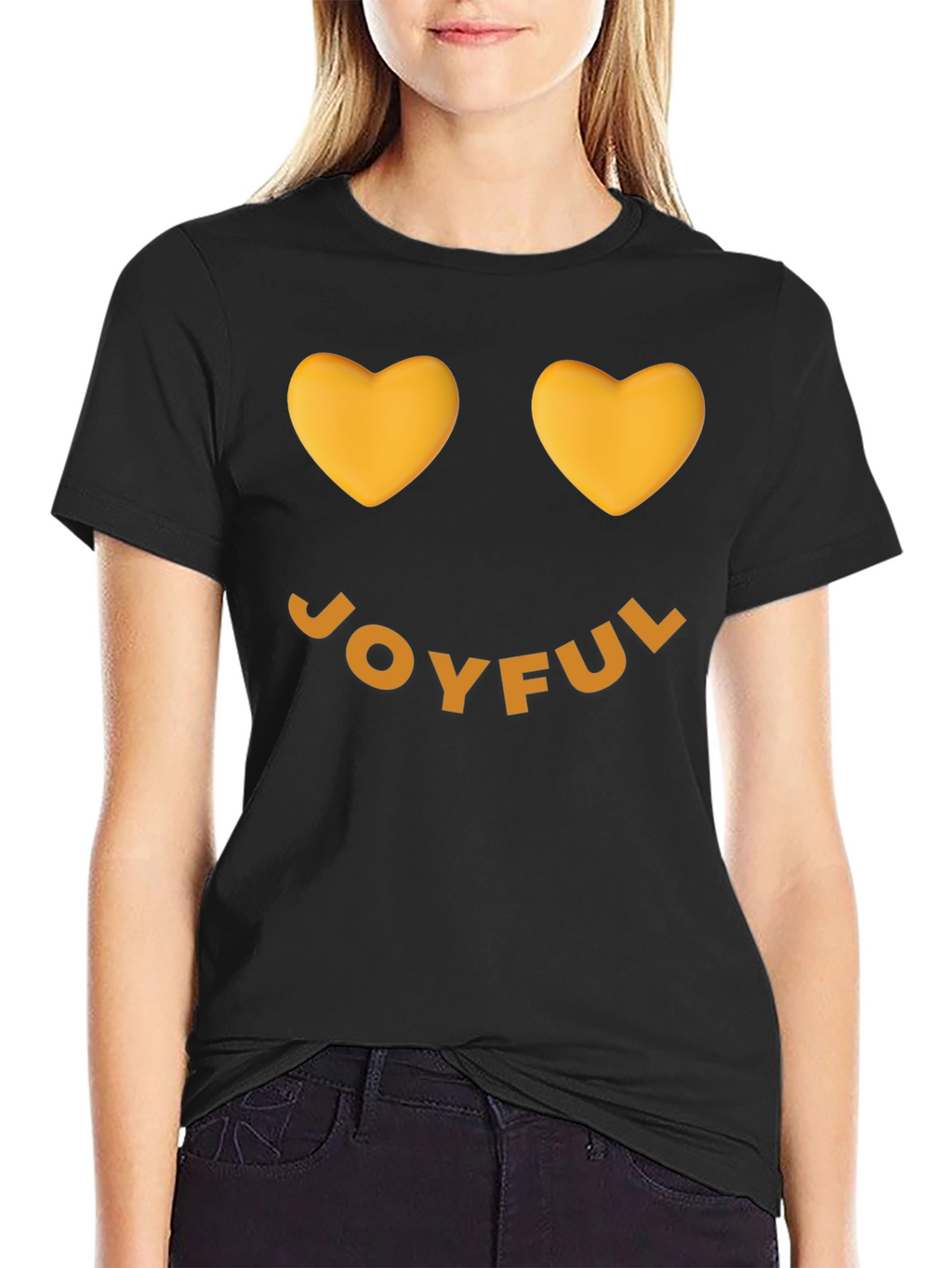 Joyful Heart Eyes Graphic Tee