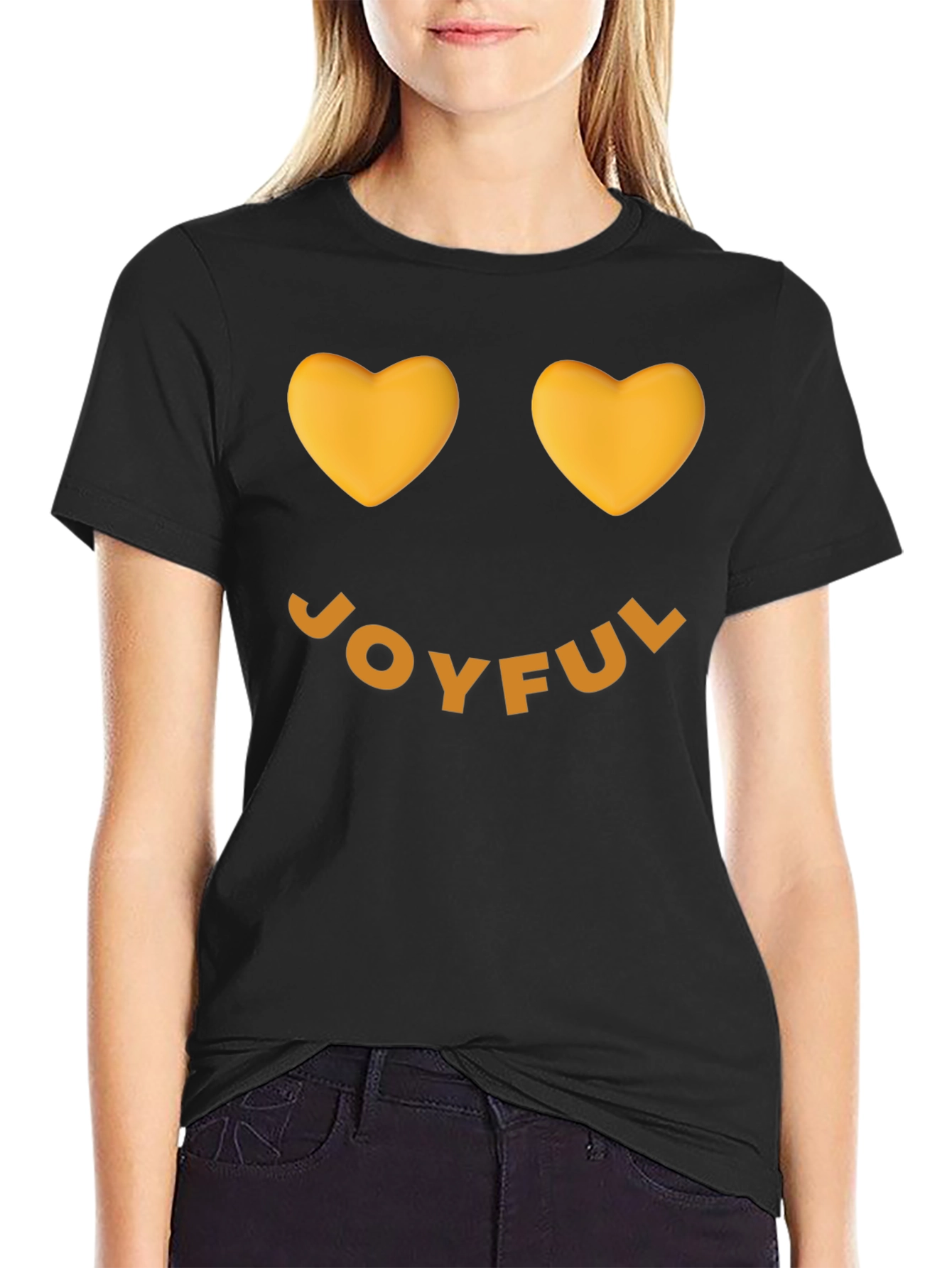Joyful Heart Eyes Graphic Tee
