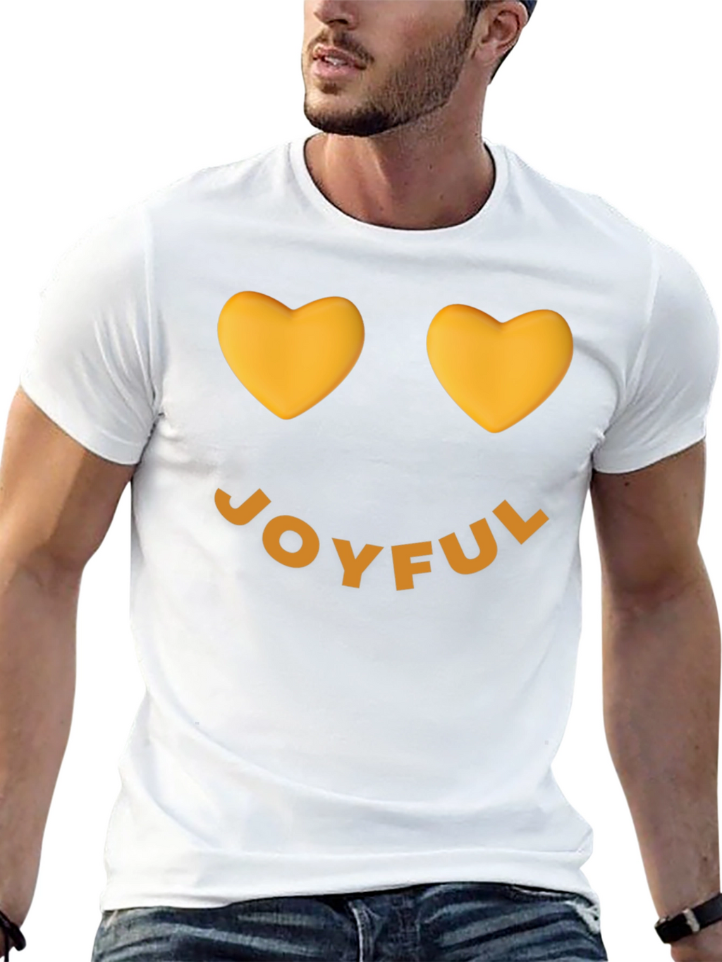 Joyful Heart Eyes Graphic Tee