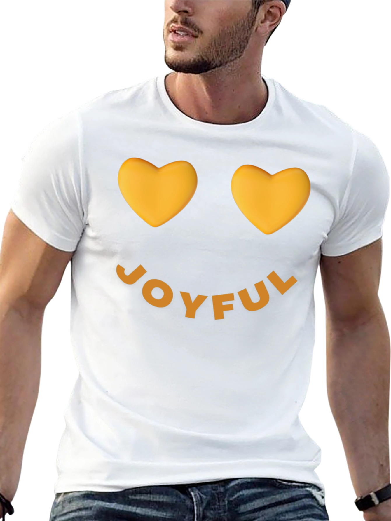 Joyful Heart Eyes Graphic Tee