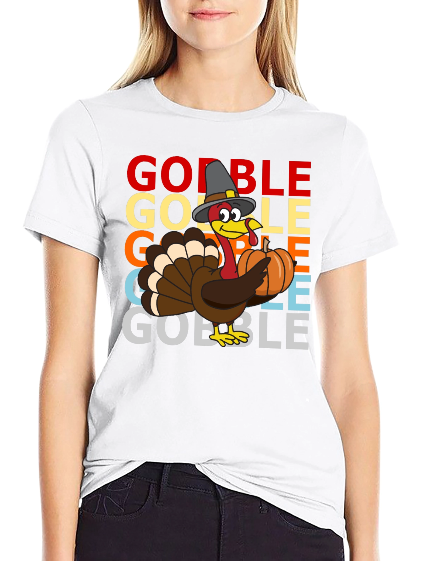 Thanksgiving Turkey Gobble T-Shirt