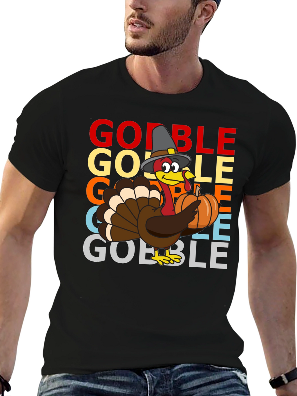 Thanksgiving Turkey Gobble T-Shirt