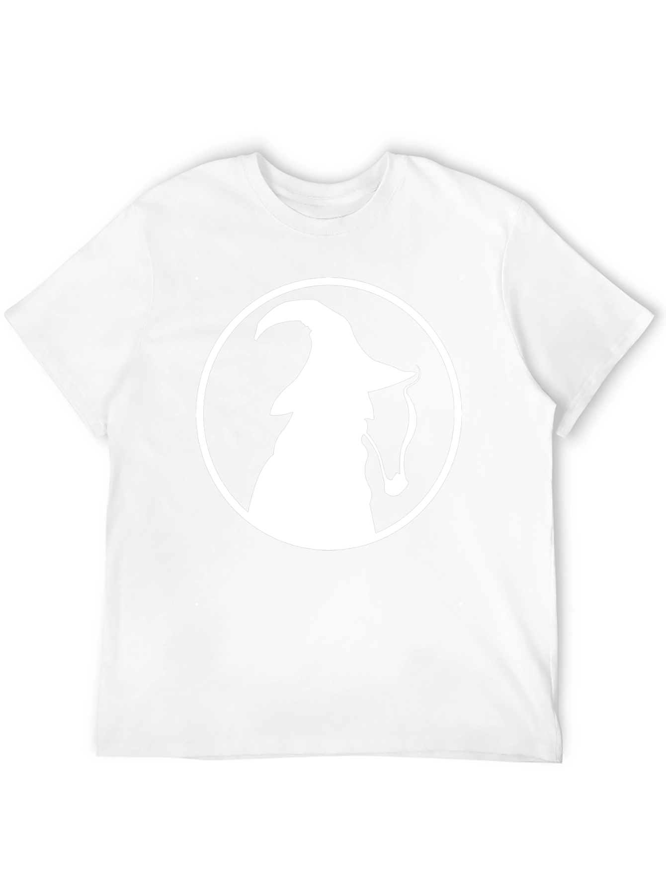 Wizard Silhouette Black T-Shirt