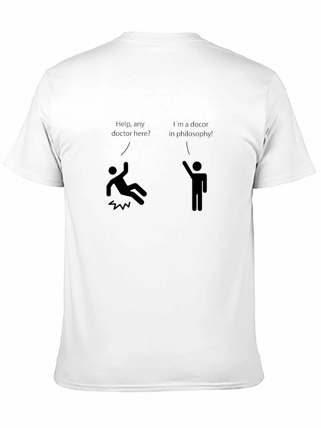 Doctor of Philosophy Funny Graphic T-Shirt