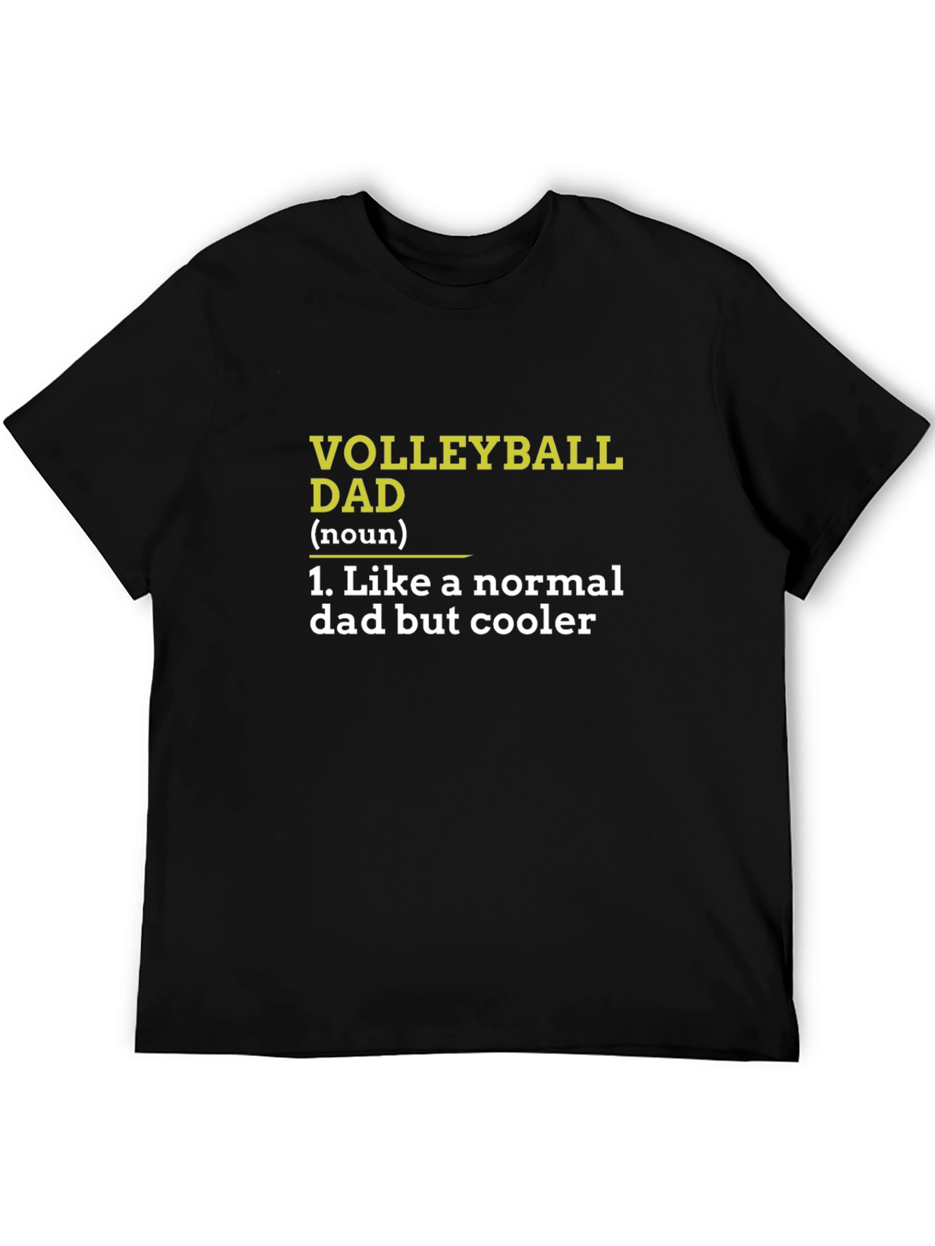 Volleyball Dad T-Shirt - Like a Normal Dad But Cooler!