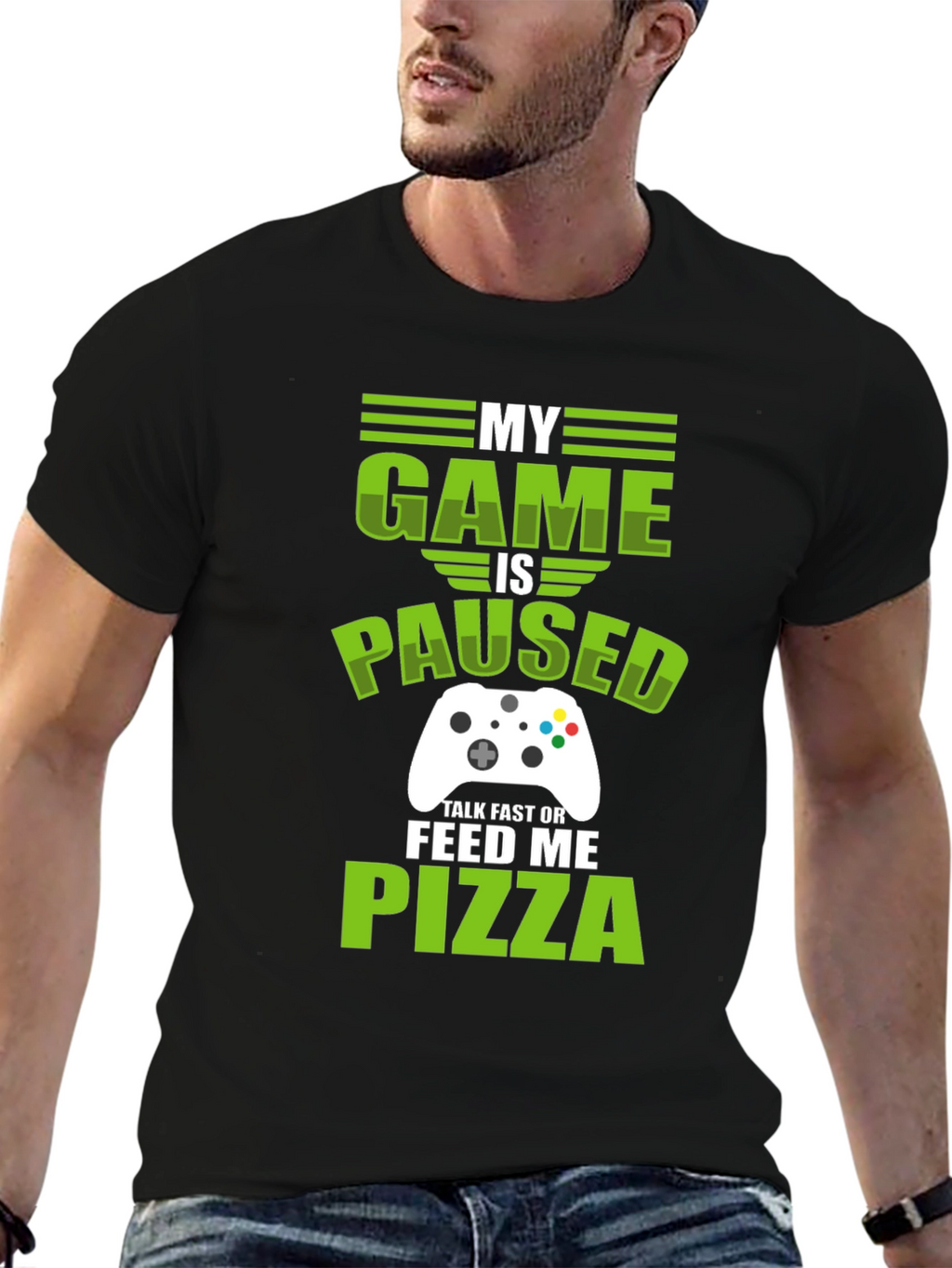 My Game is Paused Funny Gamer T-Shirt