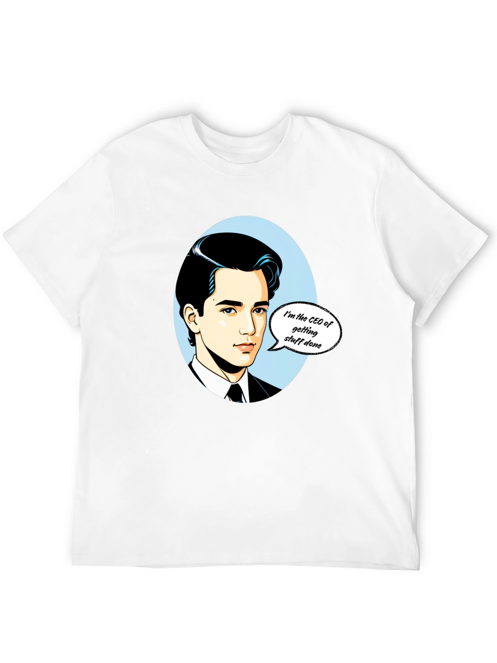 CEO Getting Stuff Done T-Shirt - Black Graphic Tee