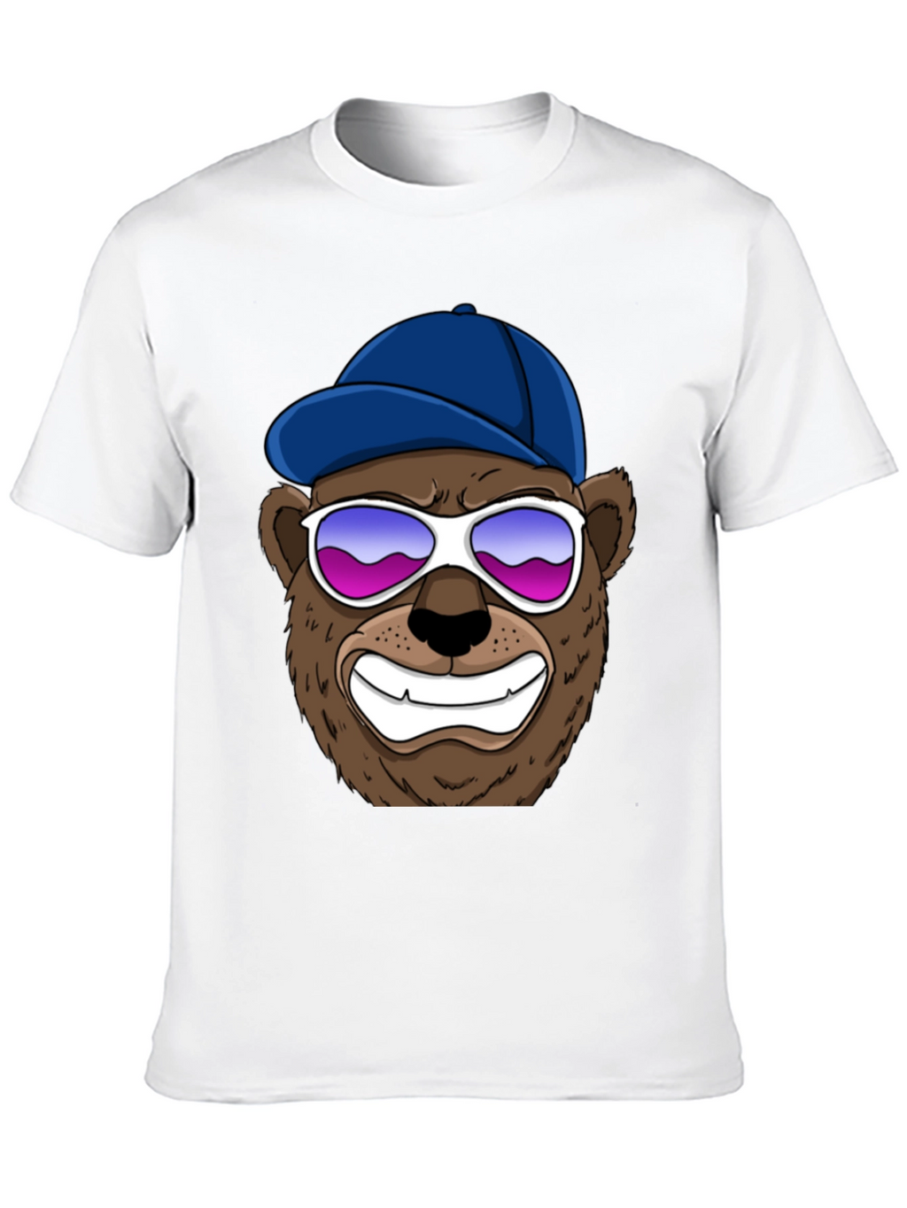 Cool Bear Graphic Tee - Black
