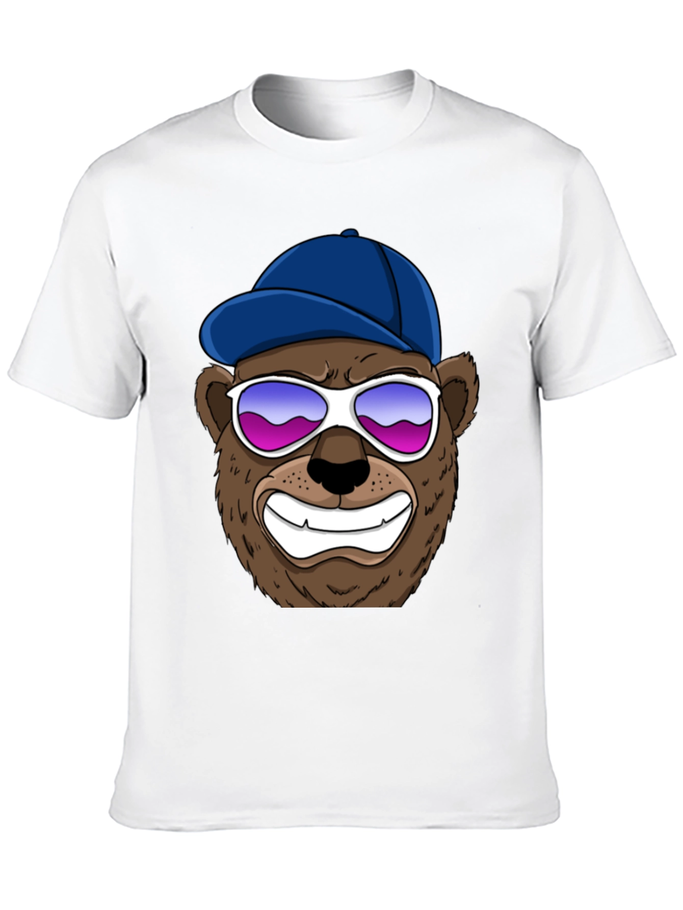 Cool Bear Graphic Tee - Black