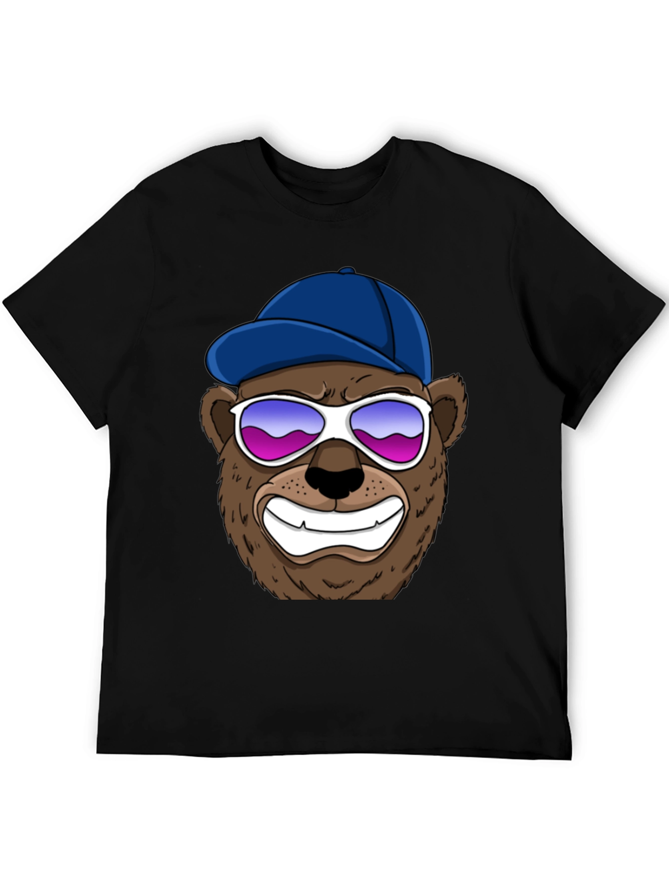 Cool Bear Graphic Tee - Black