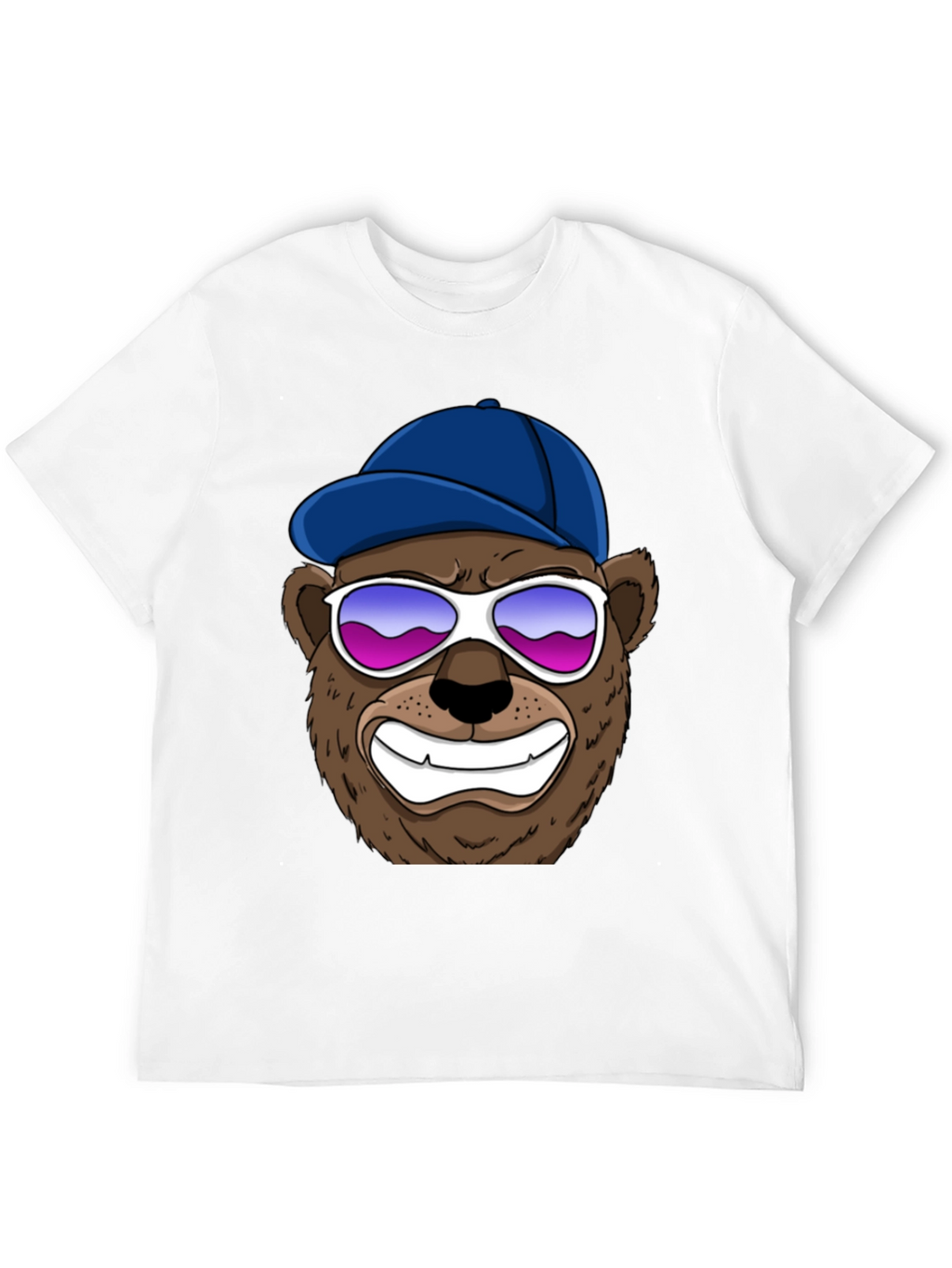 Cool Bear Graphic Tee - Black