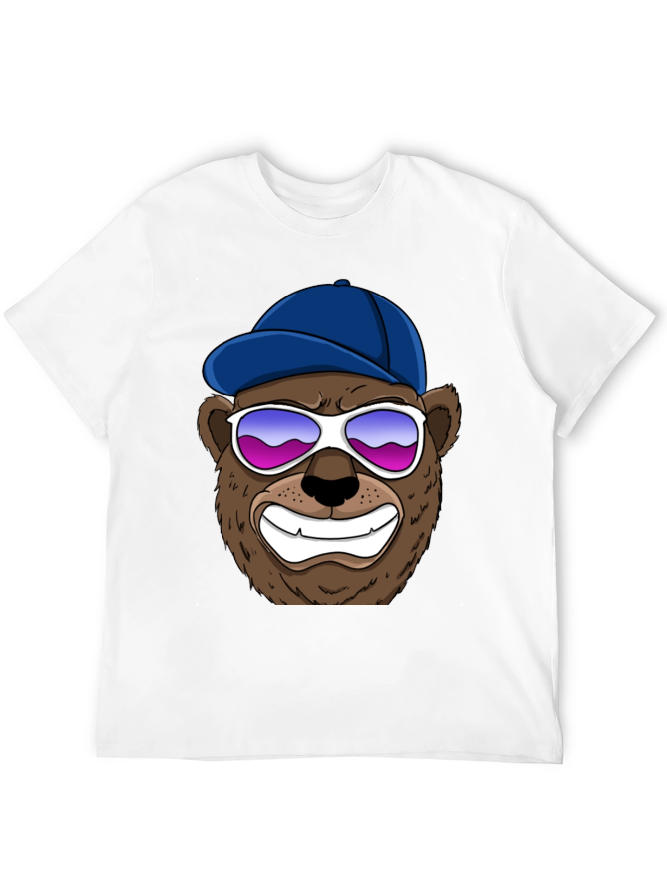 Cool Bear Graphic Tee - Black
