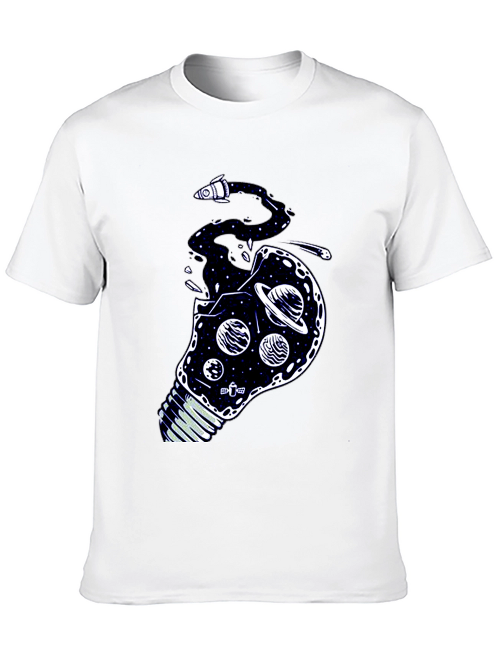 Cosmic Bulb Mens Graphic T-Shirt