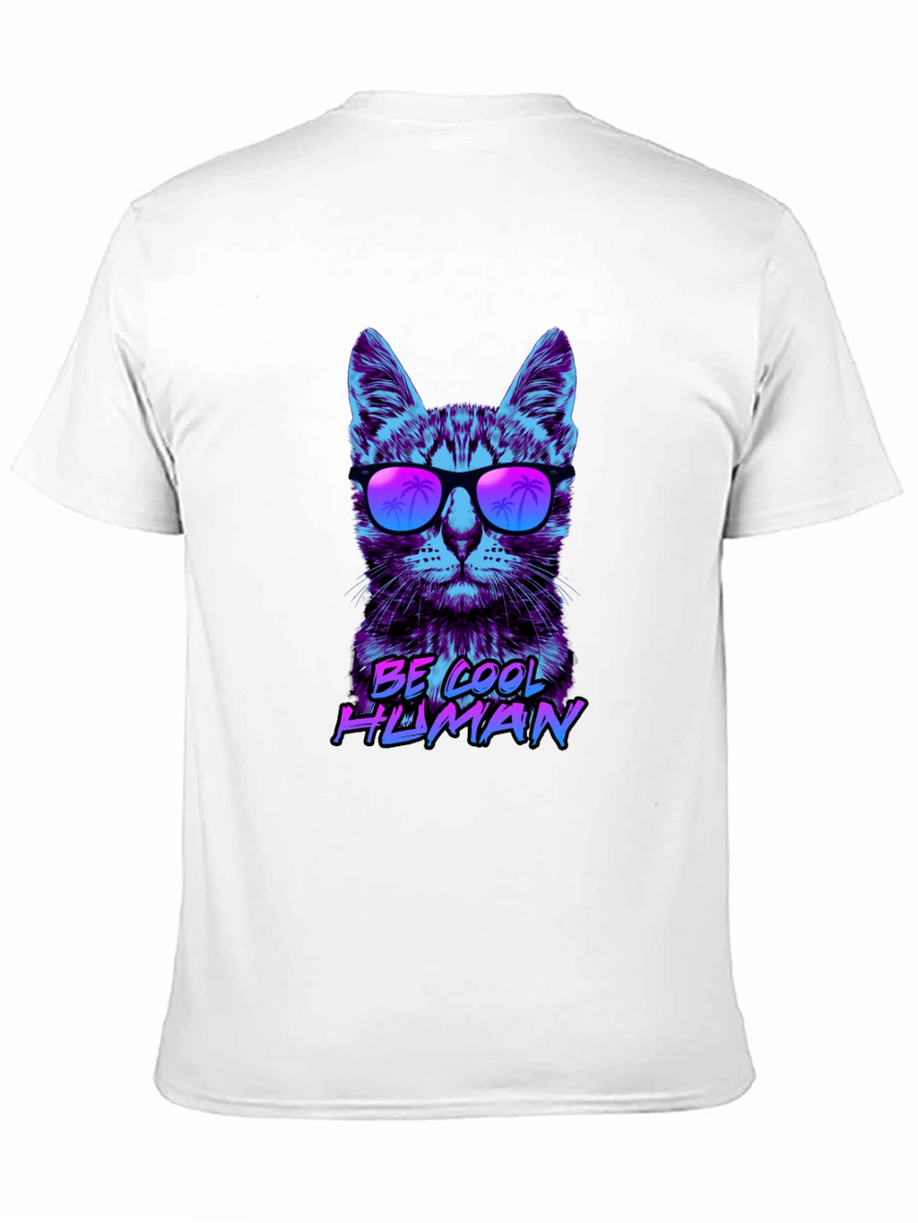 Cool Cat Graphic Tee - Be Cool Human