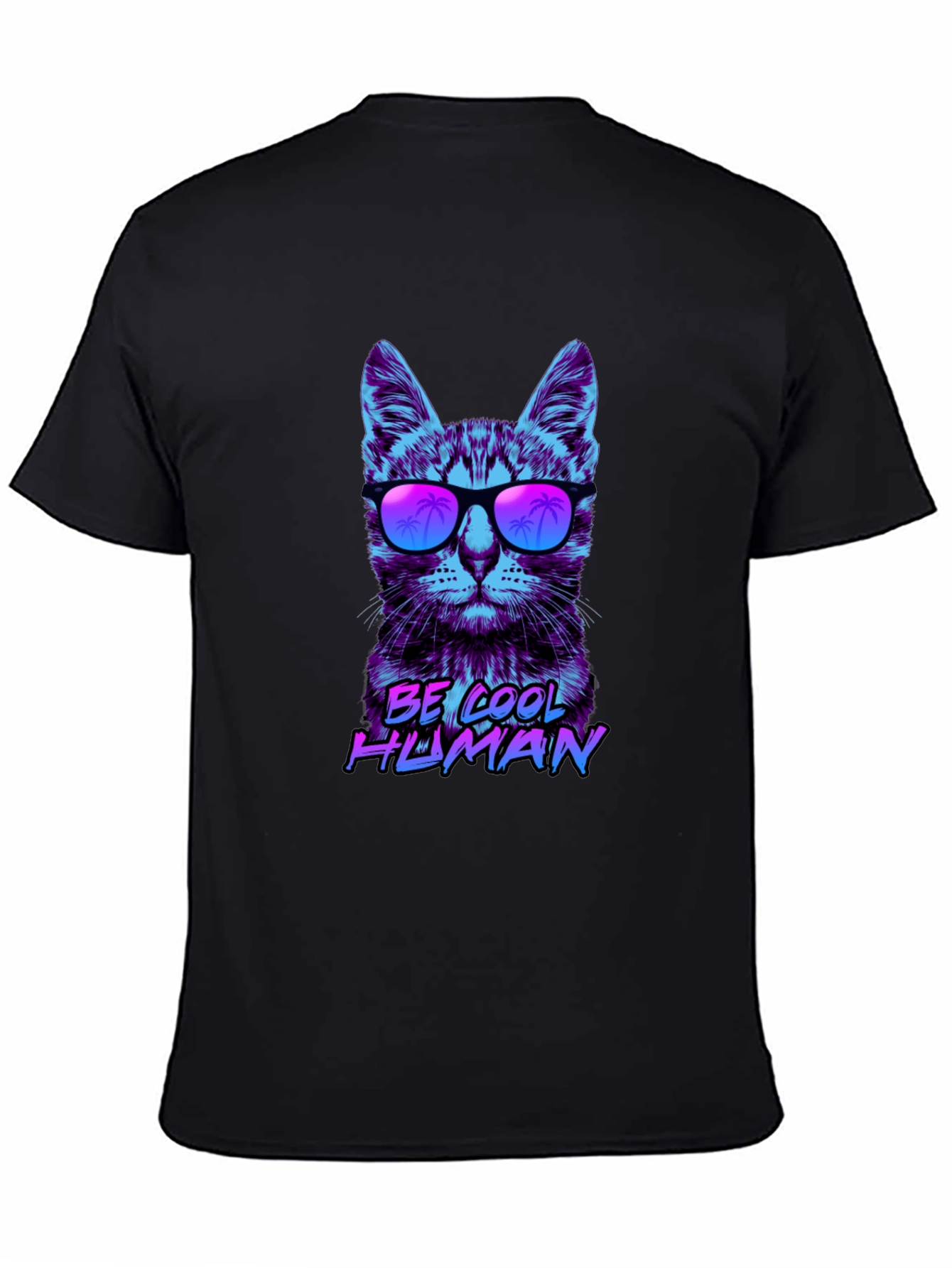 Cool Cat Graphic Tee - Be Cool Human