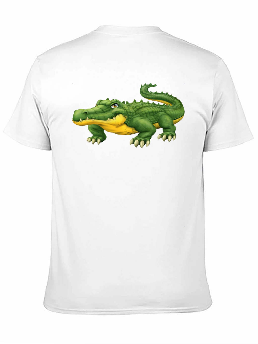 Alligator Graphic Tee - Black Casual T-Shirt