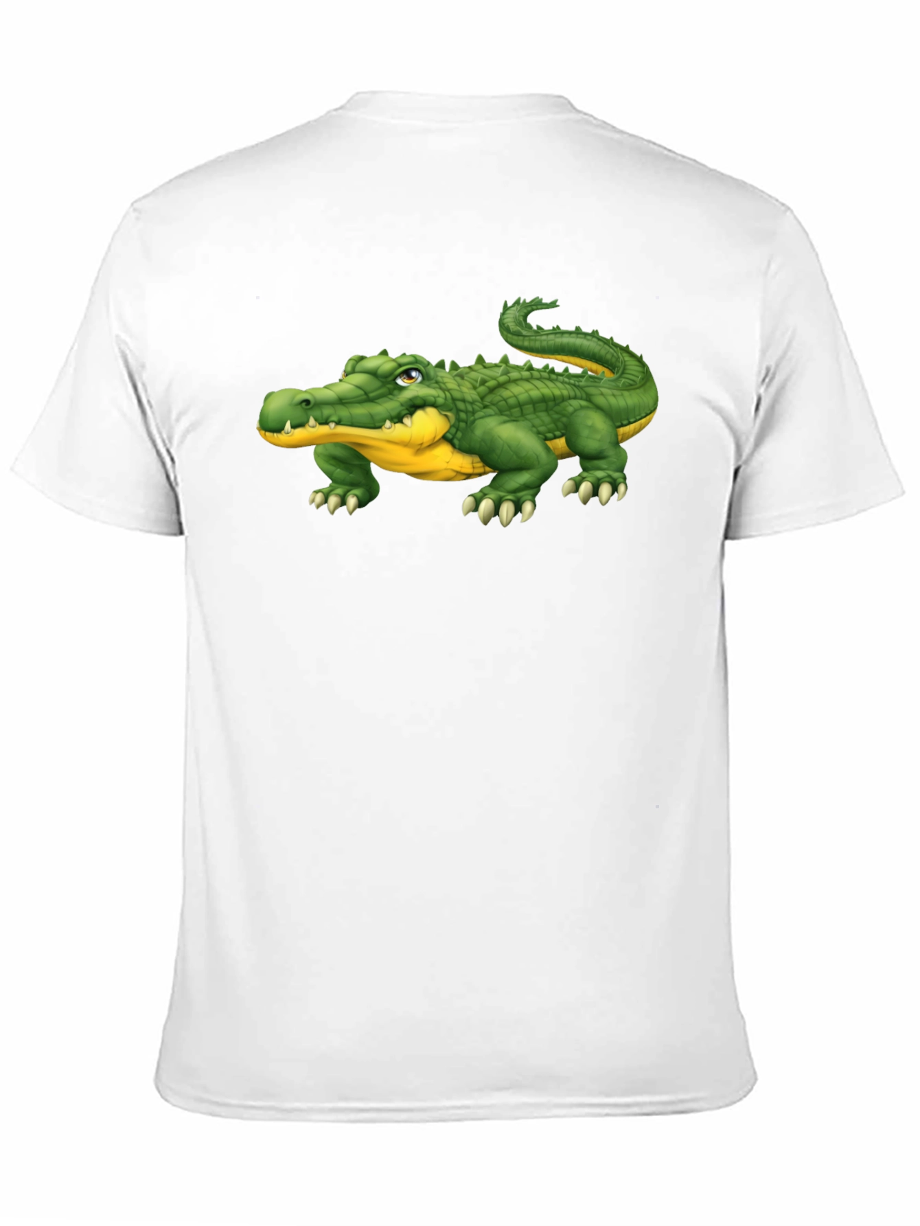 Alligator Graphic Tee - Black Casual T-Shirt
