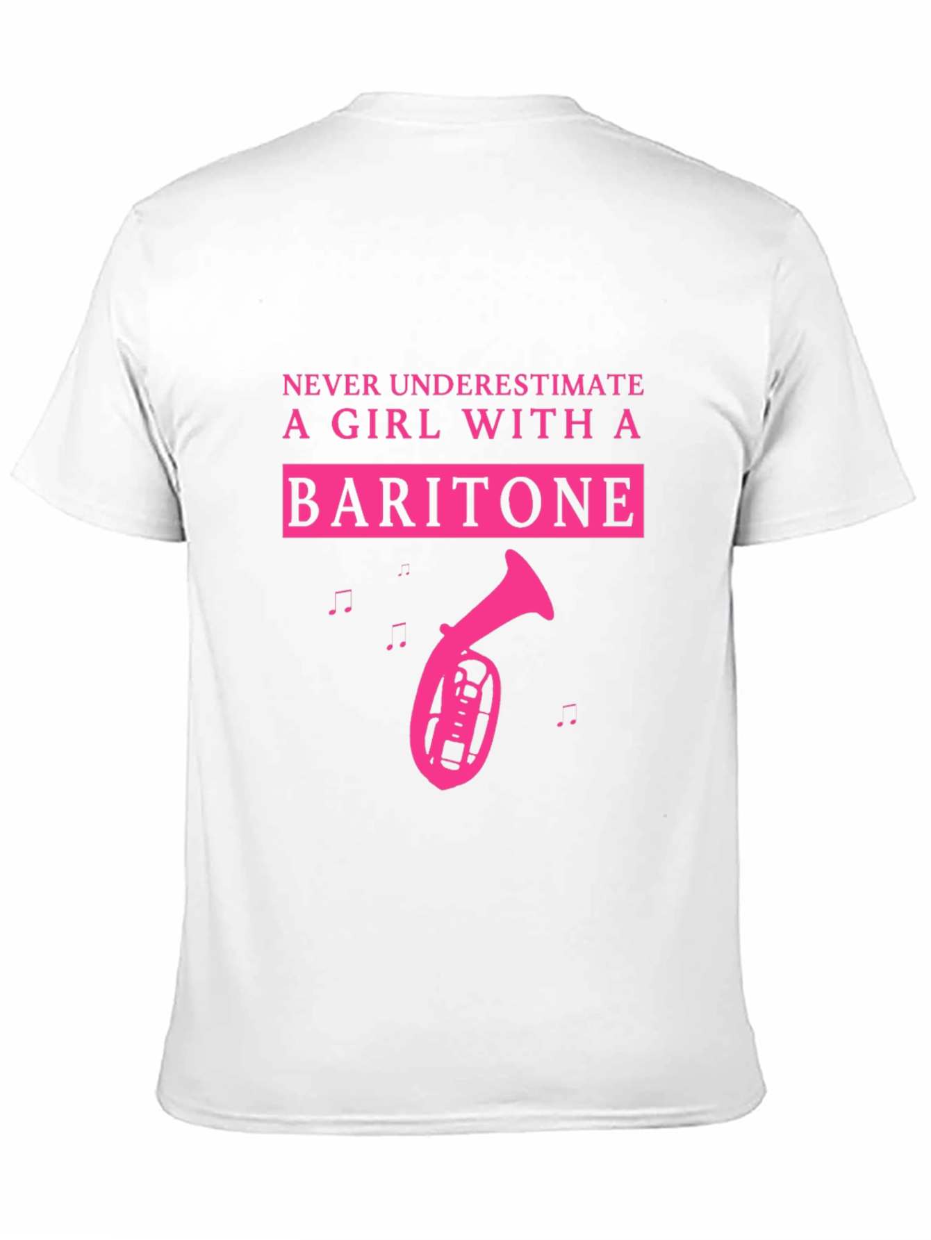 Baritone Girl T-Shirt - Musical Instrument Tee