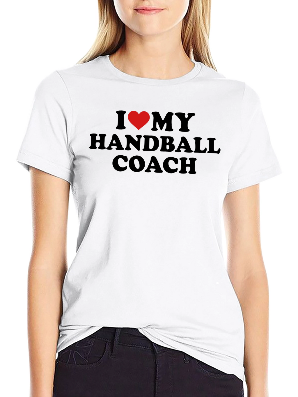 I Love My Handball Coach T-Shirt