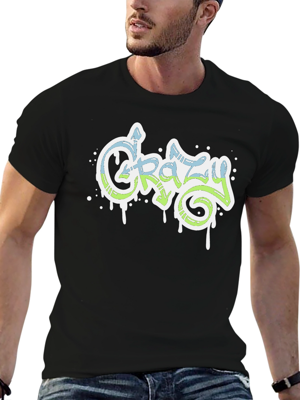 Crazy Graffiti Style T-Shirt