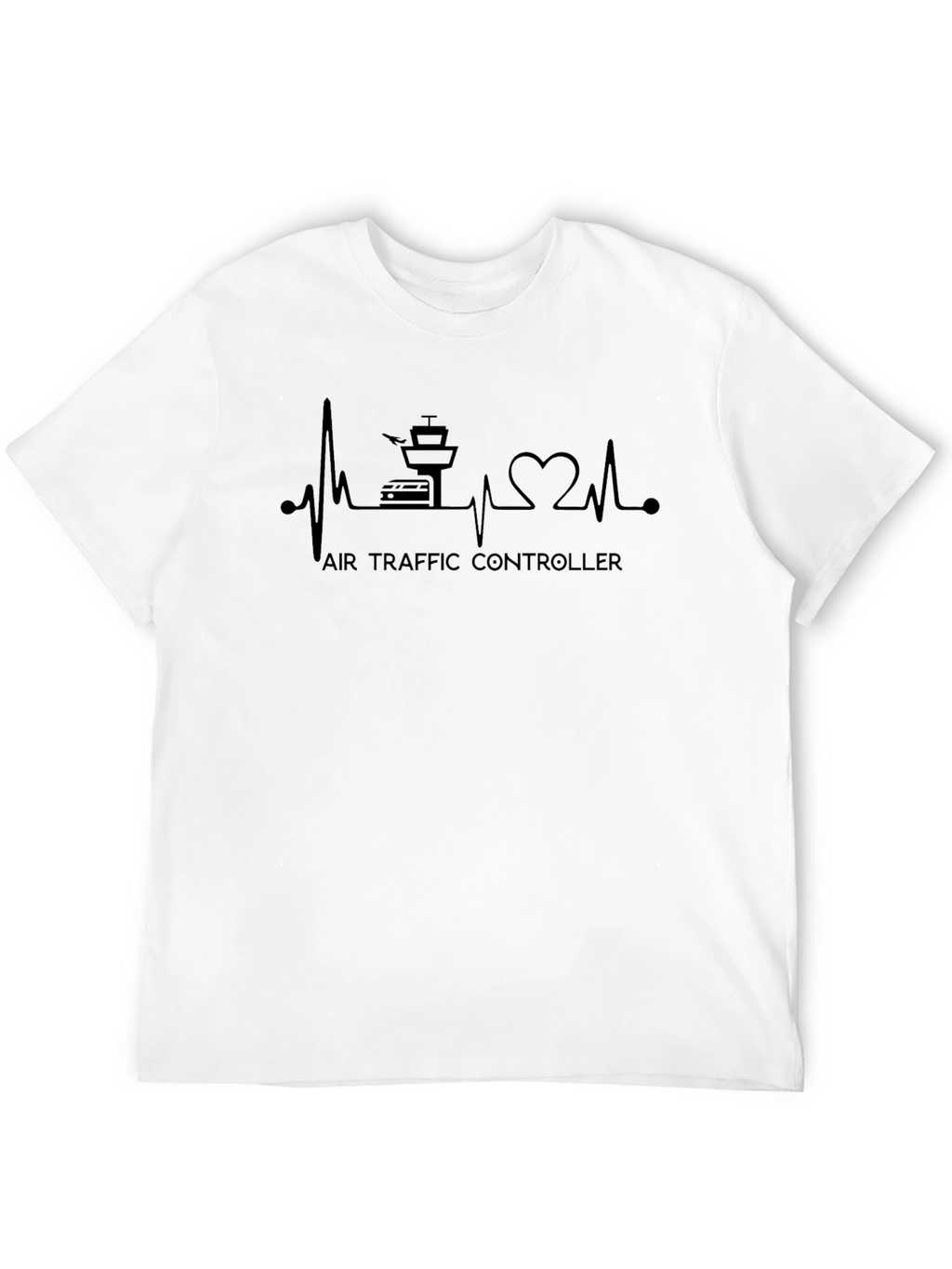 Air Traffic Controller Heartbeat T-Shirt