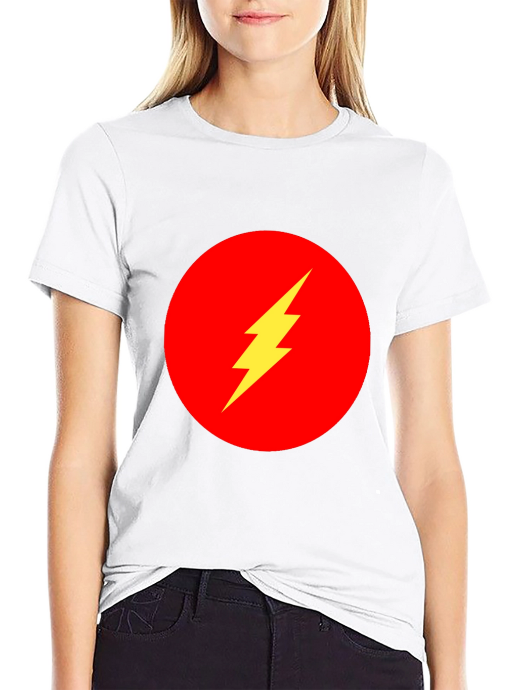 Flash Symbol Black T-Shirt