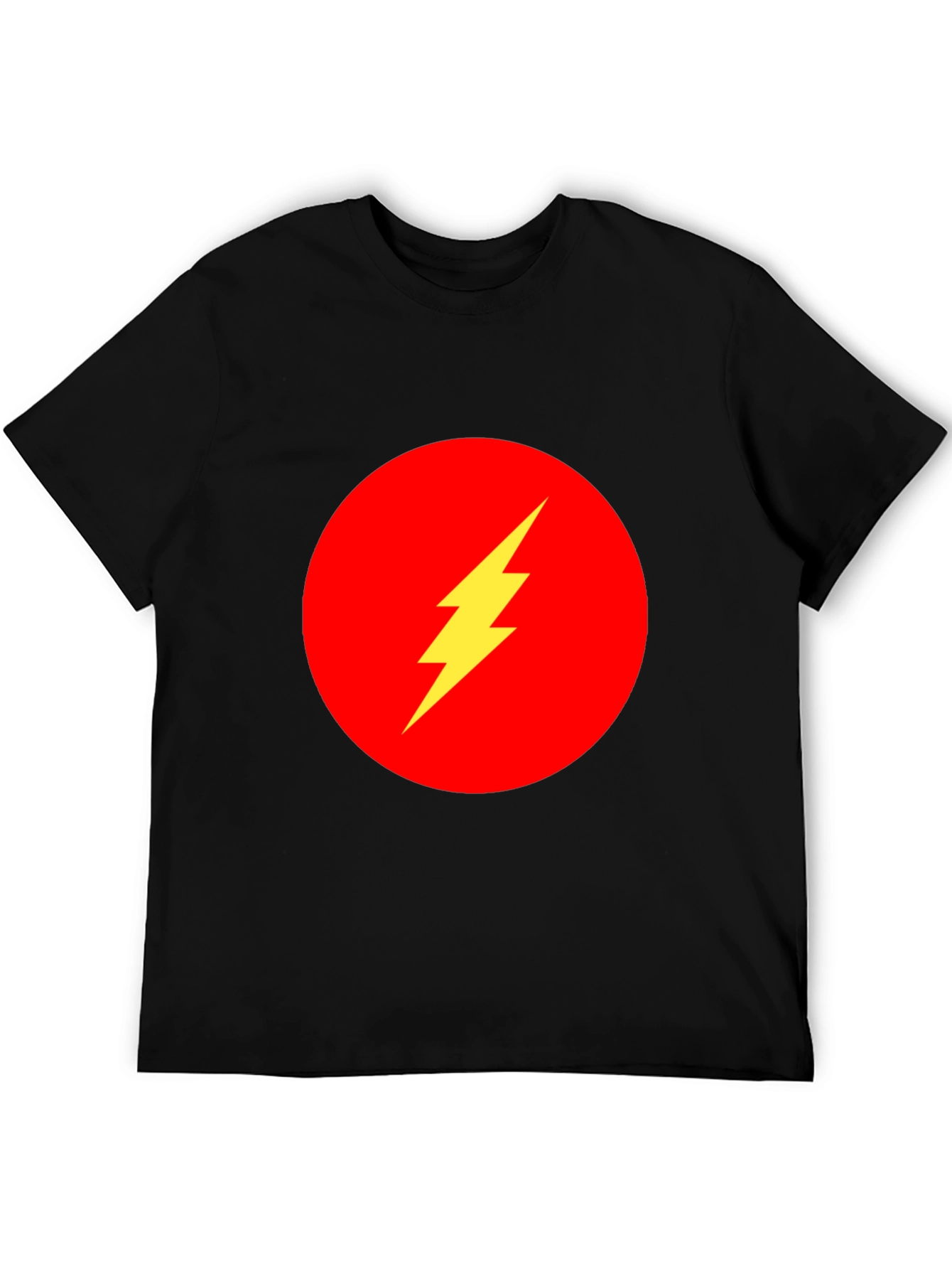 Flash Symbol Black T-Shirt