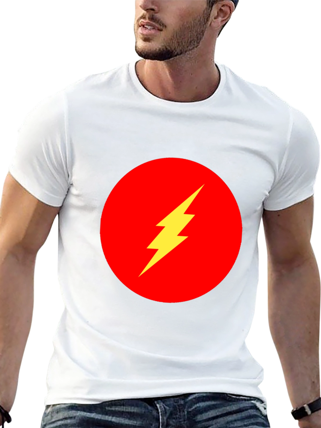 Flash Symbol Black T-Shirt
