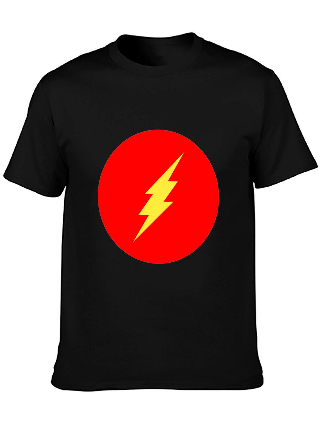 Flash Symbol Black T-Shirt